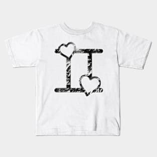 Heart Gemini Kids T-Shirt